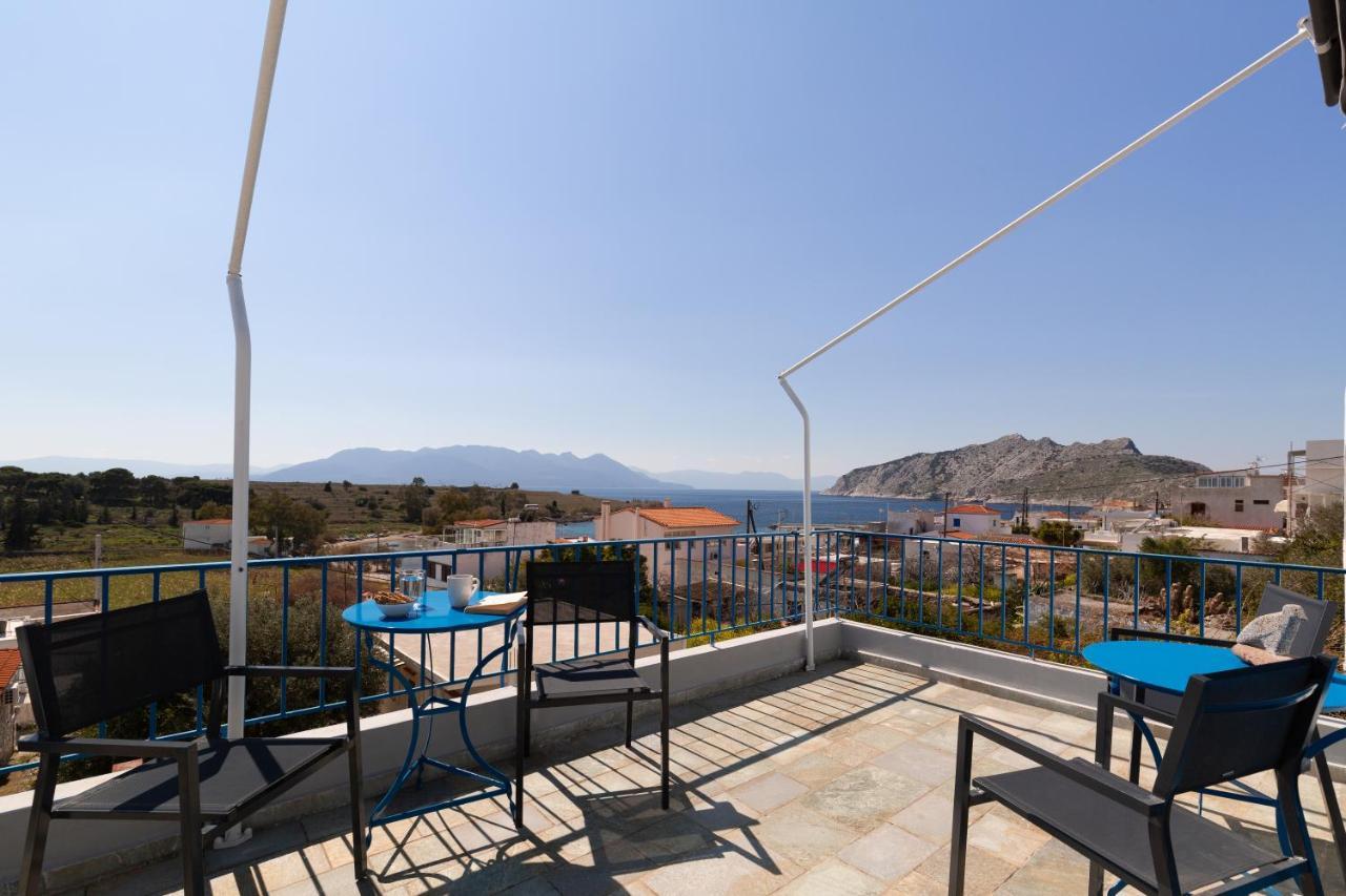 Vila Aeginia 1- Breathtaking Sea View House In Perdika Exteriér fotografie