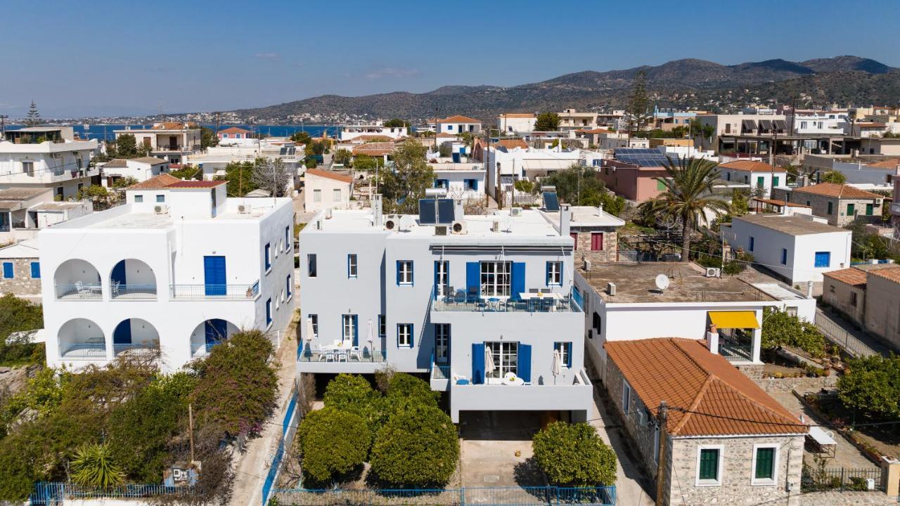Vila Aeginia 1- Breathtaking Sea View House In Perdika Exteriér fotografie
